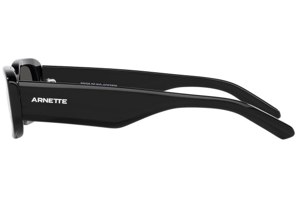 Okulary przeciwsłoneczne Arnette Litty AN4317 121487 Prostokątne Czarne