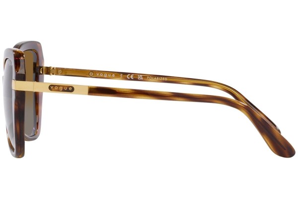 Napszemüvegek Vogue Eyewear VO5479S 1508T5 Polarized Cat Eye Havana