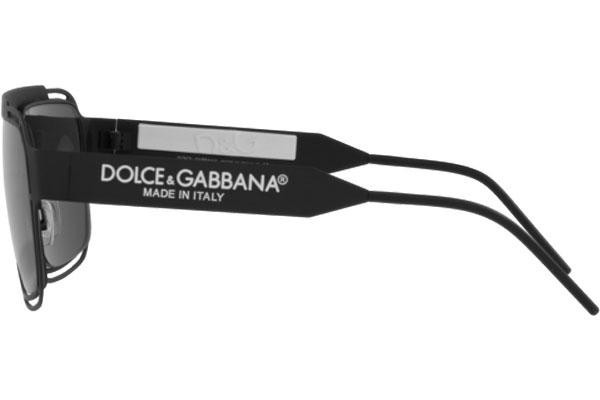 Ochelari de soare Dolce & Gabbana DG2270 327687 Pătrați Negri