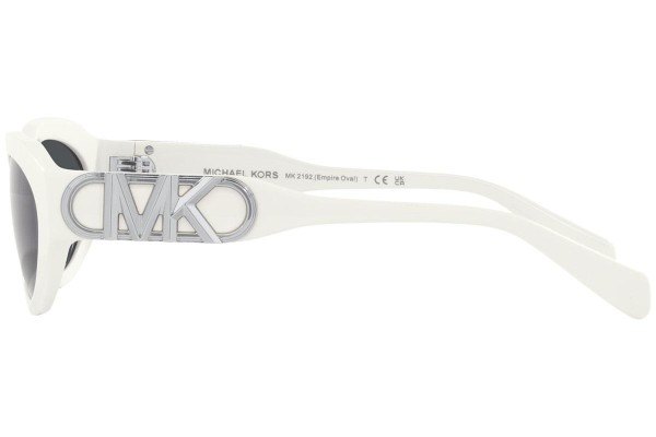 Okulary przeciwsłoneczne Michael Kors Empire Oval MK2192 310087 Nieregularny Białe