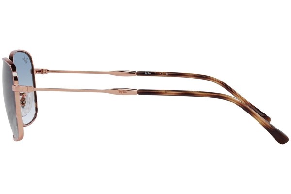 Okulary przeciwsłoneczne Ray-Ban RB3706 92023F Prostokątne Brązowe