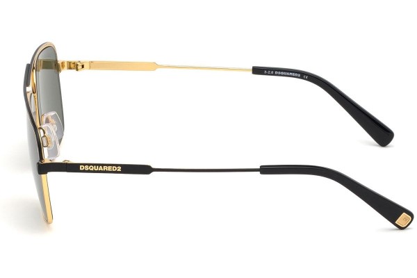 Okulary przeciwsłoneczne Dsquared2 Richie DQ0320 30N Pilotki (Aviator) Złote