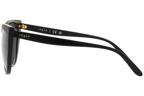 Okulary przeciwsłoneczne Vogue Eyewear VO5484S W44/87 Kocie oczy Czarne