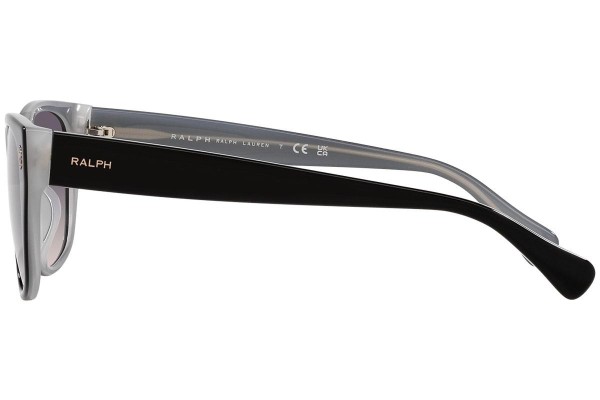Okulary przeciwsłoneczne Ralph by Ralph Lauren RA5303U 606636 Kwadratowe Czarne