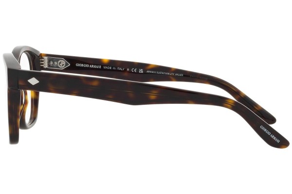 Okulary korekcyjne Giorgio Armani AR7229 5879 Kwadratowe Havana
