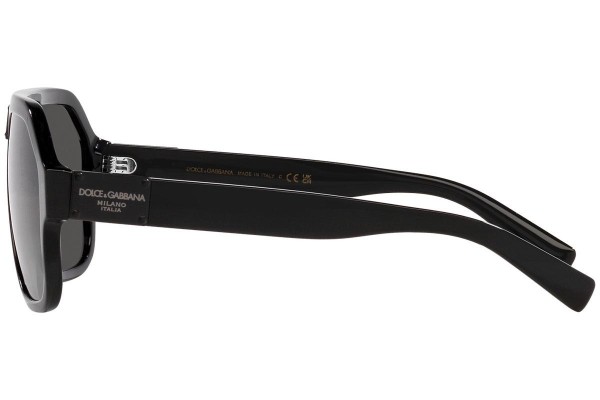 Okulary przeciwsłoneczne Dolce & Gabbana DG4433 501/87 Pilotki (Aviator) Czarne
