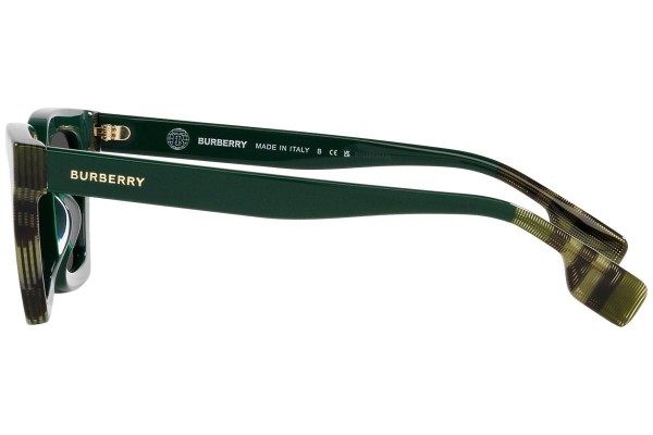 Okulary przeciwsłoneczne Burberry Briar BE4392U 405687 Kwadratowe Zielone