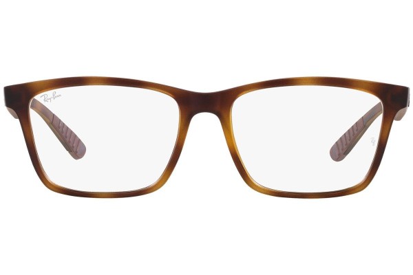 Okulary korekcyjne Ray-Ban RX7025 8282 Kwadratowe Havana