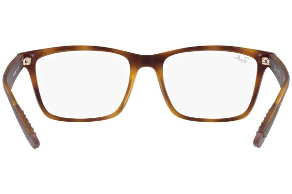 Okulary korekcyjne Ray-Ban RX7025 8282 Kwadratowe Havana