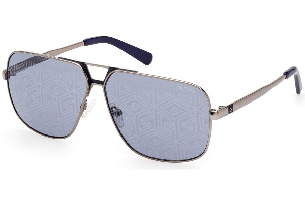 Ochelari de soare Guess GU00070 09V Pilot Argintii