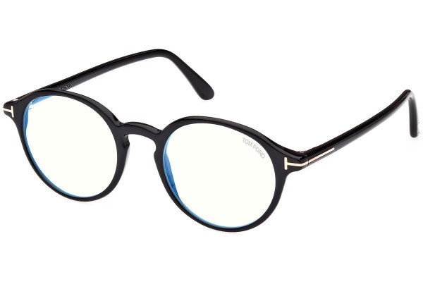 Ochelari Tom Ford FT5867-B 001 Rotunzi Negri