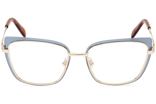 Okulary korekcyjne Emilio Pucci EP5219 089 Kwadratowe Niebieskie