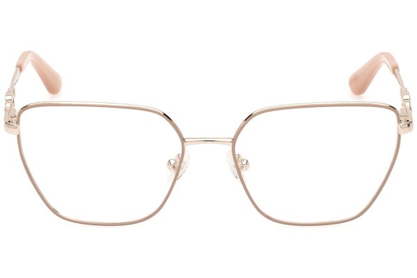 Okulary korekcyjne Guess GU2952 059 Kwadratowe Beżowe
