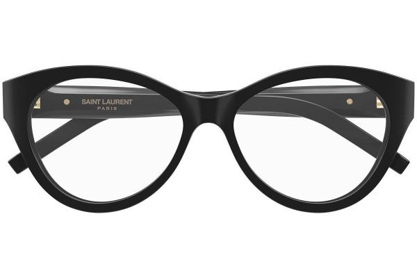 Okulary korekcyjne Saint Laurent SLM96 001 Kocie oczy Czarne