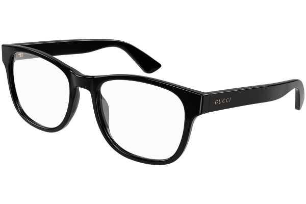 Okulary korekcyjne Gucci GG1344O 005 Prostokątne Czarne