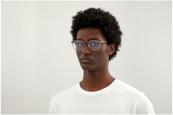 Okulary korekcyjne Saint Laurent SL30 SLIM 004 Okrągłe Przezroczyste