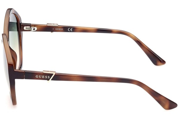 Okulary przeciwsłoneczne Guess GU7813 53P Oversize Havana