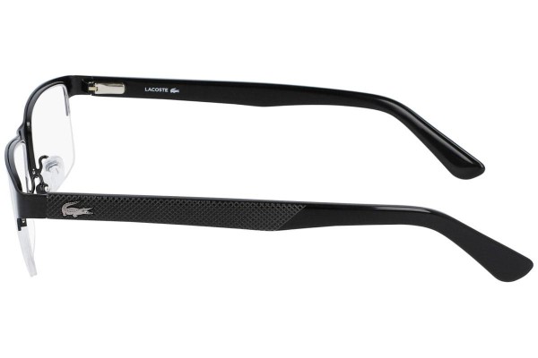 Glasses Lacoste L2237 002 Prostokątne Czarne