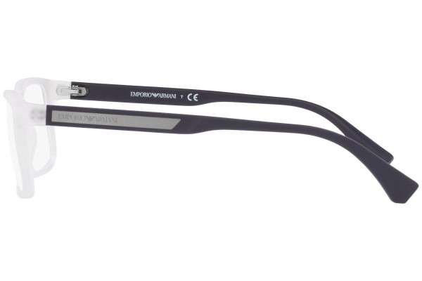 Okulary korekcyjne Emporio Armani EA3038 5893 Kwadratowe Przezroczyste