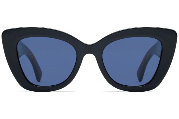 Okulary przeciwsłoneczne Fendi FF0327/S 807/KU Polarized Kocie oczy Czarne