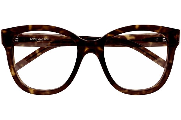Okulary korekcyjne Saint Laurent SLM97 004 Kwadratowe Havana