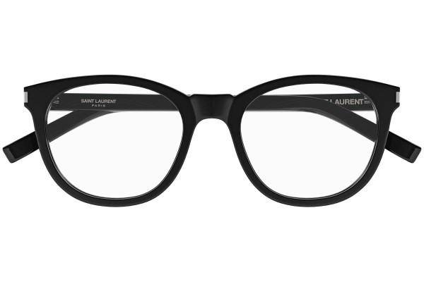 Okulary korekcyjne Saint Laurent SL471 001 Okrągłe Czarne