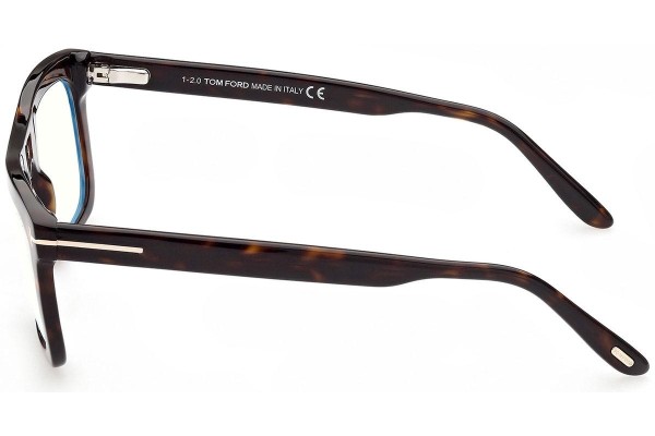 Okulary korekcyjne Tom Ford FT5757-B 052 Prostokątne Havana