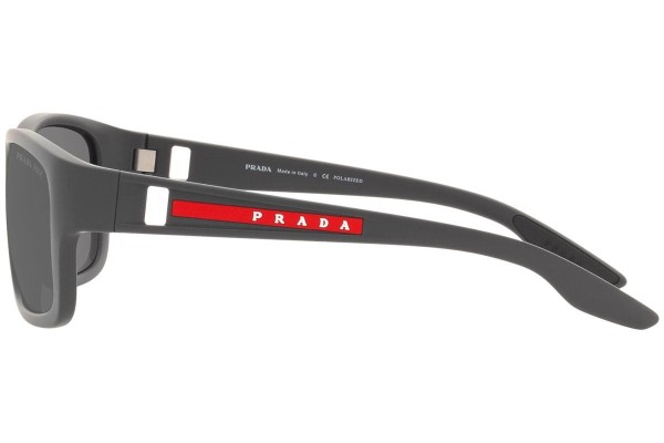 Ochelari de soare Prada Linea Rossa PS01WS UFK07H Polarized Dreptunghiulari Gri