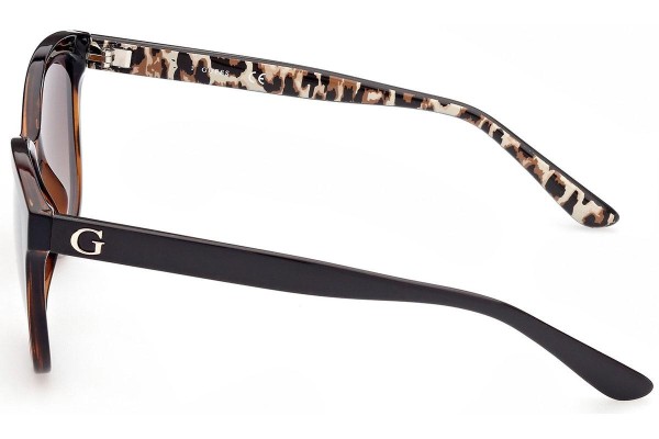 Okulary przeciwsłoneczne Guess GU7828 52F Kwadratowe Havana