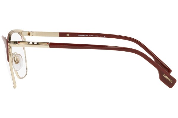 Okulary korekcyjne Burberry Alma BE1362 1292 Kocie oczy Czerwone