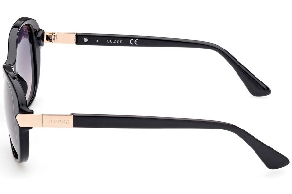 Okulary przeciwsłoneczne Guess GU7821 01B Owalne Czarne