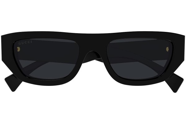 Okulary przeciwsłoneczne Gucci GG1134S 002 Prostokątne Czarne