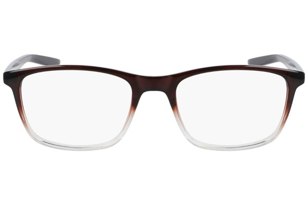 Okulary korekcyjne Nike 7129 203 Kwadratowe Brązowe