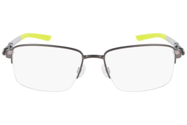 Okulary korekcyjne Nike 8141 070 Prostokątne Srebrne