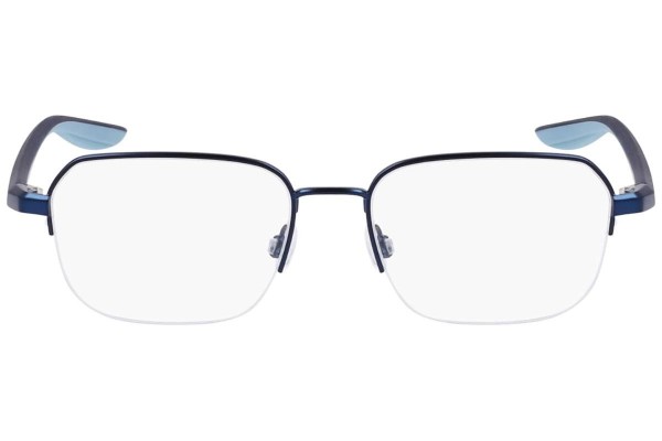 Okulary korekcyjne Nike 8152 410 Kwadratowe Niebieskie