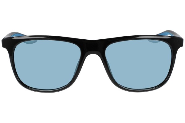 Okulary przeciwsłoneczne Nike Flo M DQ0866 012 Kwadratowe Czarne