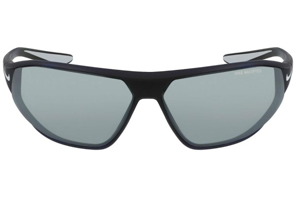 Okulary przeciwsłoneczne Nike Aero Swift DQ0803 410 Prostokątne Niebieskie