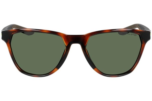 Okulary przeciwsłoneczne Nike Maverick Rise DQ0797 221 Kwadratowe Havana