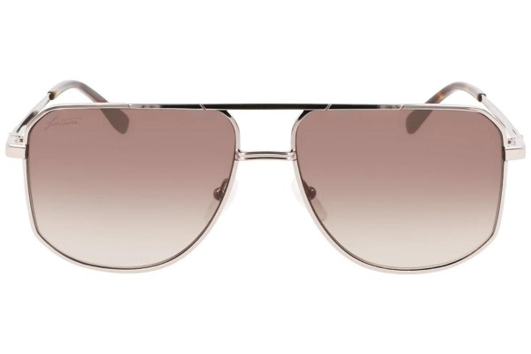Okulary przeciwsłoneczne Lacoste L249SE 070 Pilotki (Aviator) Srebrne