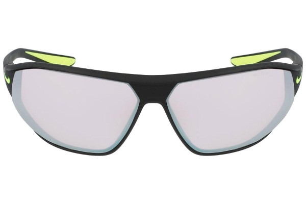 Okulary przeciwsłoneczne Nike Aero Swift E DQ0992 012 Prostokątne Czarne