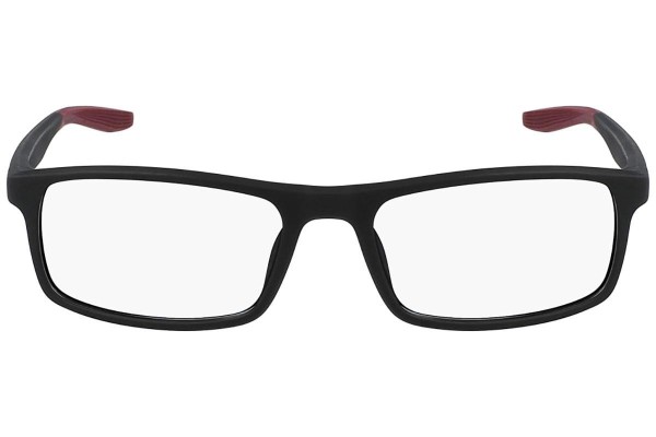Okulary korekcyjne Nike 7119 012 Prostokątne Czarne