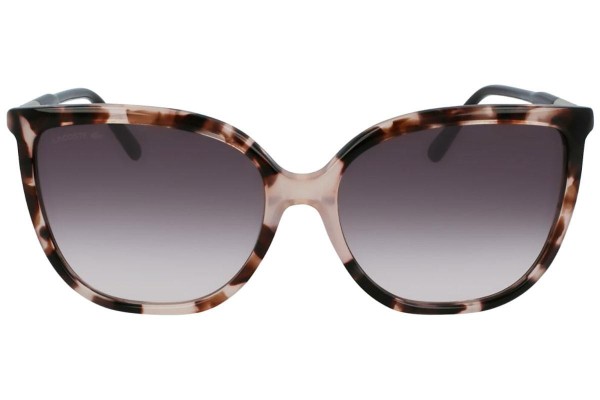 Okulary przeciwsłoneczne Lacoste L963S 610 Oversize Havana
