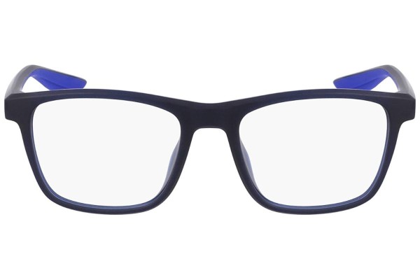 Okulary korekcyjne Nike 5042 411 Prostokątne Niebieskie