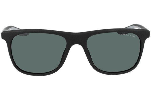 Okulary przeciwsłoneczne Nike Flo P DQ0863 011 Polarized Kwadratowe Czarne