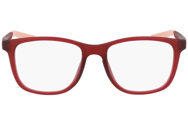 Okulary korekcyjne Nike 5047 605 Prostokątne Czerwone