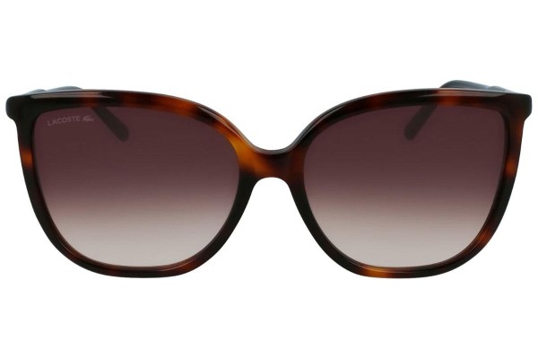 Okulary przeciwsłoneczne Lacoste L963S 230 Oversize Havana