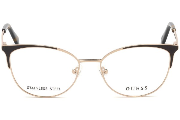 Okulary korekcyjne Guess GU2704 050 Kocie oczy Brązowe