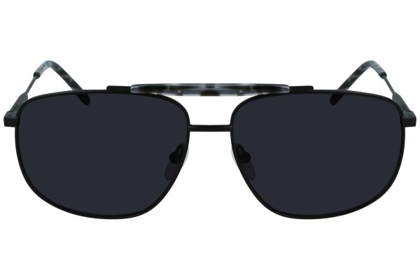 Okulary przeciwsłoneczne Lacoste L246S 002 Kwadratowe Czarne