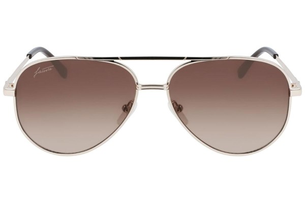 Okulary przeciwsłoneczne Lacoste L233S 714 Pilotki (Aviator) Złote