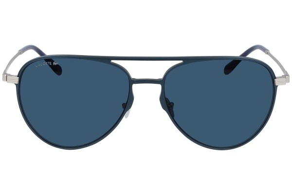 Okulary przeciwsłoneczne Lacoste L243SE 424 Pilotki (Aviator) Niebieskie